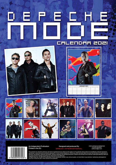 Depeche Mode Иностранные перекидные календари 2021, Queen Calendar 2021, Intpressshop