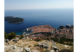 Дубровник вид с канатной дороги