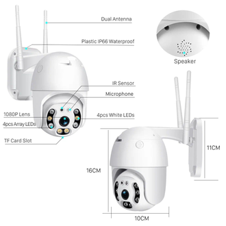 Камера видеонаблюдения B12-MP2 WIFI-IP Удаленный доступ Yoosee