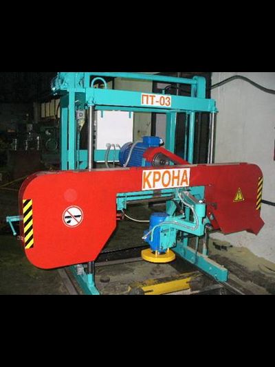 Ленточная пилорама ПТ-03УД «КРОНА» с дебаркером, от
