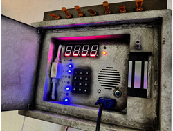 Power box with alarm