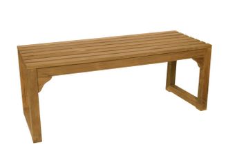 Скамейка деревянная двухместная Classica, 1200х450х450 мм