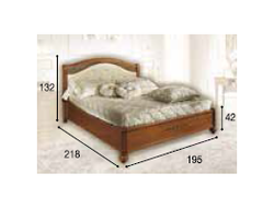 Кровать "pelle" 180х200 см
