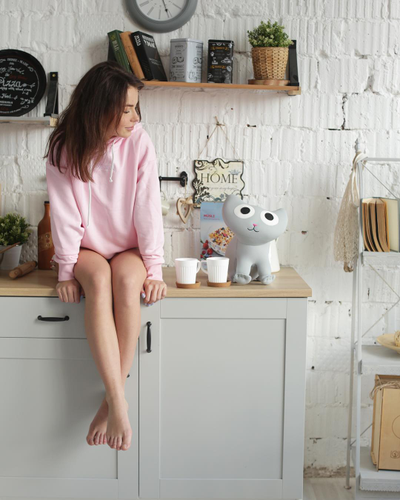 Игрушка-антистресс "Котенок Смоки" 35см