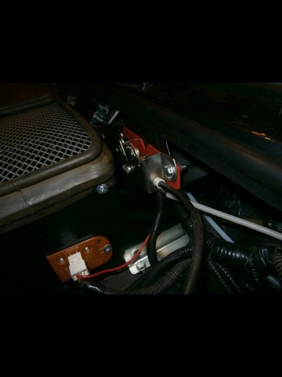 Кит-комплект усиленный замок капота ZST - MT17 (Модератор капота)