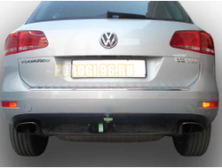 Фаркоп Лидер-Плюс для Volkswagen Touareg/Audi Q7 (2002-2017)