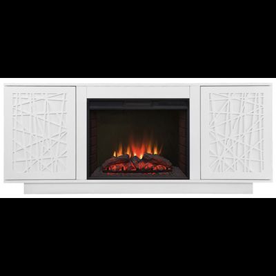 Электрокамин Майами WT с очагом Sparta 25.5 LED