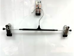 300B Вешалка брючная черная