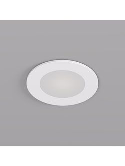 Точечный встраиваемый влагозащищенный светильник Denkirs DK3101-WH