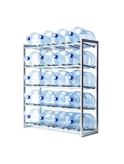 Стеллаж для 20 бутылей «Аква-20»