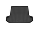 Коврик в багажник пластиковый (черный) для Renault Logan (04-15)  (Борт 4см)