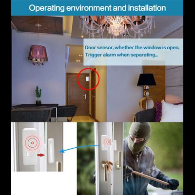 Беспроводной датчик двери GauTone 67R