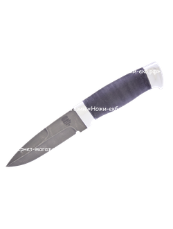 Нож охотничий "Чикаго" Н9 Чёрный Дамаск