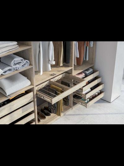 Этна ящик для шкафа 50 Дуб эндгрейн