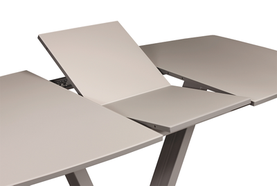 ANCEL латте/стекло сатинированное капучино 130(+40)x80