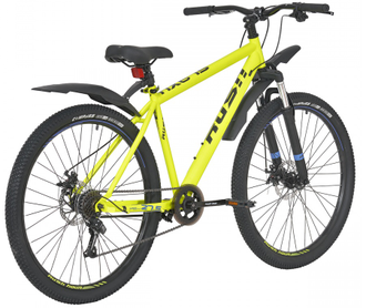 Горный велосипед RUSH HOUR NX 675 DISC ST желтый, рама 18