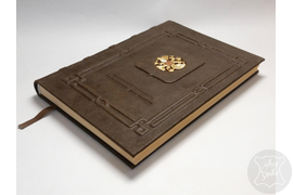 ежедневник купить, купить блокнот, кожаный блокнот, кожаный ежедневник, ежедневник с гербом