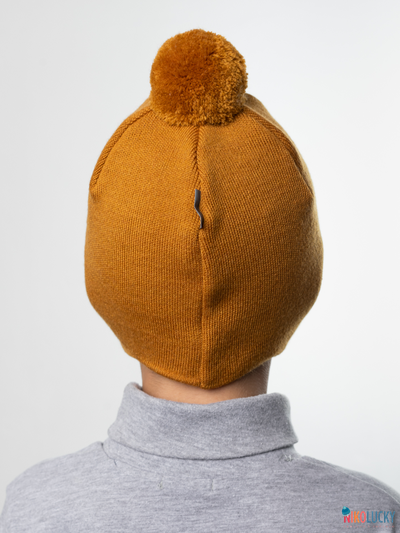 Шапка 24201-02 х/б подклад, горчичный 52-54