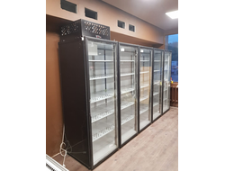 Холодильная камера универсальная на 5 стеклянных дверей Коловрат 5