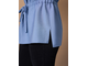 Блузка 0193-1а серо-голубой