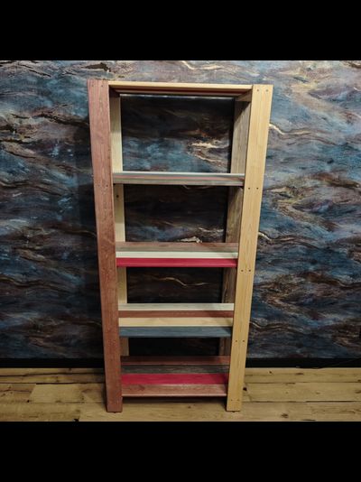 Стеллаж деревянный &quot;Амбарные доски&quot; 180-40-80