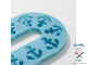 Форма для льда и кондитерских украшений Доляна «Якорь», 20,5×13,5×1 см, силикон, 10 ячеек, цвет МИКС