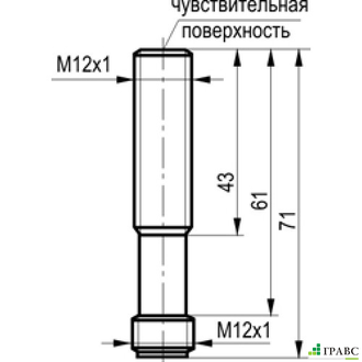 Магниточувствительный датчик MS AC2A-43-S4