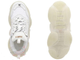 Кроссовки Balenciaga Triple S белые с прозрачной подошвой