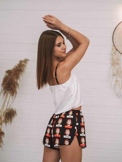 Шелковая пижама "Бумажный дом" - 3