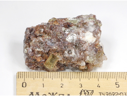 Апатит, кристаллы на пароде, Мексика (45*30*26 мм, 45 г) №26251