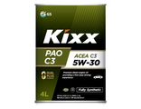 KIXX PAO 5W30 SN/CF ACEA C3 масло мот синт 4л
