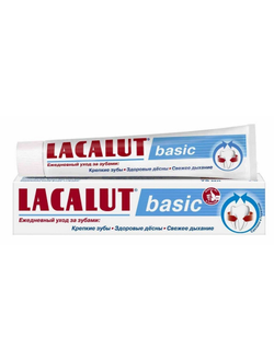 Зубная паста LACALUT Бейсик 75 мл