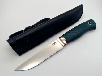 Нож Длинный Джек серия Эксперт сталь N690 микарта изумруд