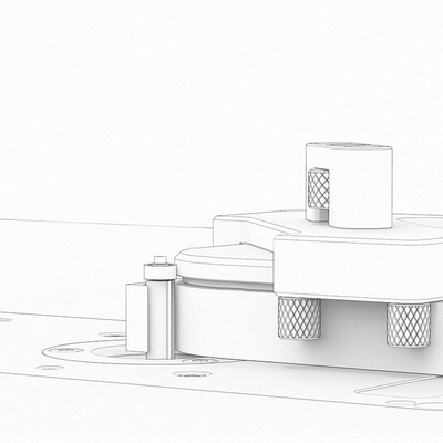 Радиусный шаблон для работы на фрезерным столе