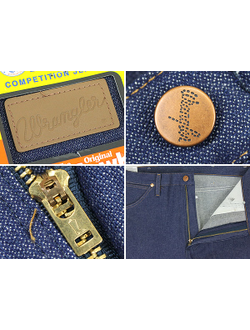 Джинсы 13MWZ Wrangler® Cowboy Cut® оригинальный крой (жёсткие)