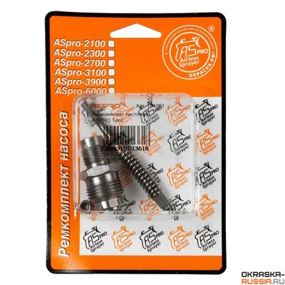 Ремкомплект для безвоздушного окрасочного пистолета ASPRO TIP2