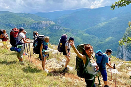 Пеший поход в заповедный горный Крым