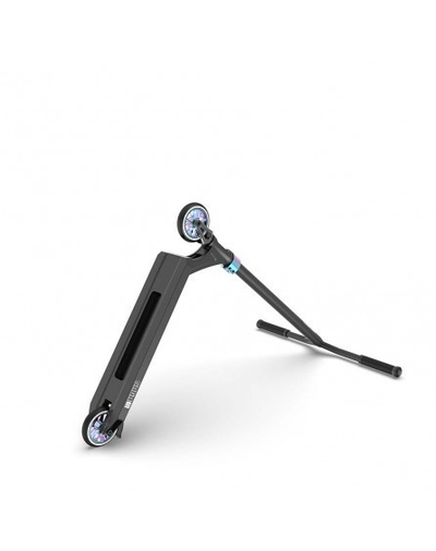 Трюковой самокат VOKUL SAGA черный/нео снизу