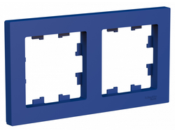 Рамка 2-поста, аквамарин, серия AtlasDesign