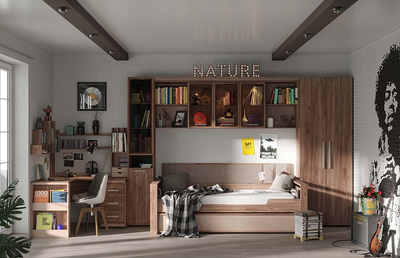 Композиции детской NATURE (НАТУРА) Дуб табачный Craft-Мокко