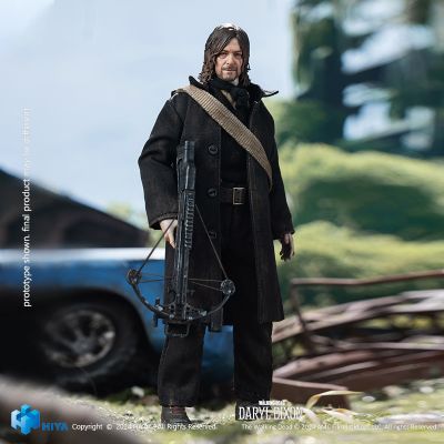 Дэрил Диксон (Норман Ридус, The Walking Dead: Daryl Dixon) - Коллекционная фигурка 1/12 SCALE The Walking Dead Daryl Dixon (ESW0310) - HIYA