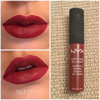 Стойкая жидкая матовая помада NYX Soft Matte Lip Cream 27 Madrid (Мадрид)