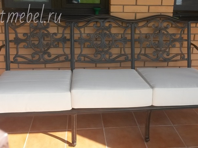 Комплект для отдыха из литого алюминия Venice