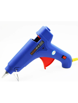 Клеевой пистолет 60 Вт, 11 мм синий ,  качество А+