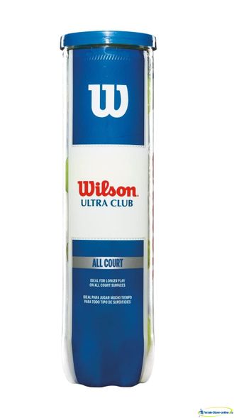 Теннисные мячи Wilson Ultra Club All Court x4