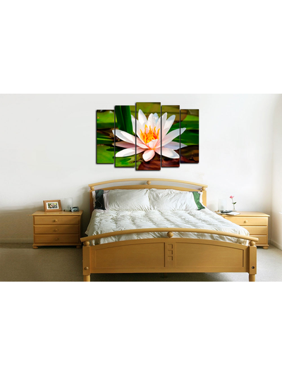 Модульная картина "Водная лилия"