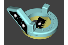 Фаскосниматель для подрозетников d 68 мм