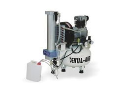 КОМПРЕССОР ВОЗДУШНЫЙ БЕЗМАСЛЯНЫЙ DENTAL AIR 2/24/57, ресивер 24 л