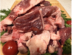 Обрезь жирная говяжья