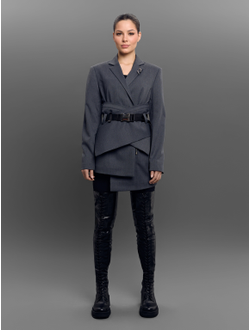 Платье-пиджак MOD-T Серый